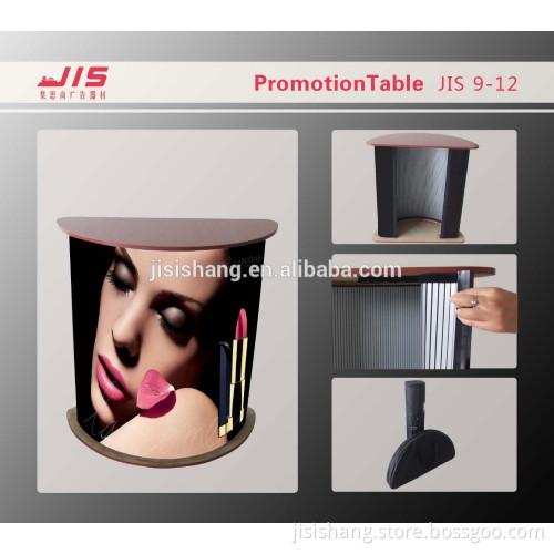 Multi-fonction Advertisng trade show Half-round PP board promotion table